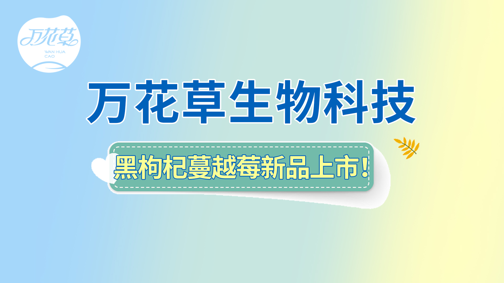 黑枸杞蔓越莓復合果汁新品上市！速來貼牌！